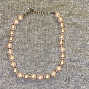 Excellent Condition Light Pink Pearl Necklace